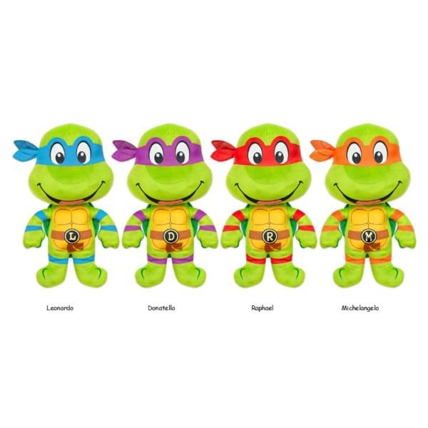 (Mis 5) TARTARUGHE NINJA – Power Peluche 42cm – 4ass…x18